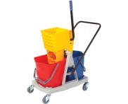 CONJUNTO CARRINHO BALDE ESPREMEDOR VERTICAL 30 L SUPER PRO BETTANIN REF. 9076 COD. 20046